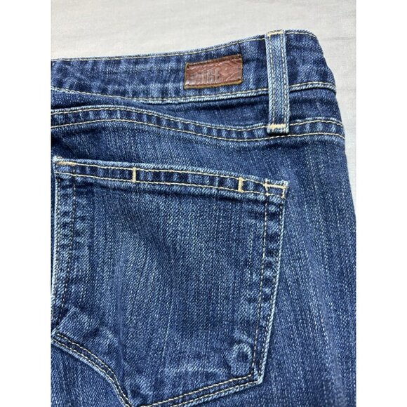PAIGE | Women's Jeans Skyline Ankle Peg Size 27 Blue Low-Rise Straight 30x27 - Picture 7 of 9